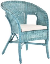 Rattan-Sessel/Stapelsessel