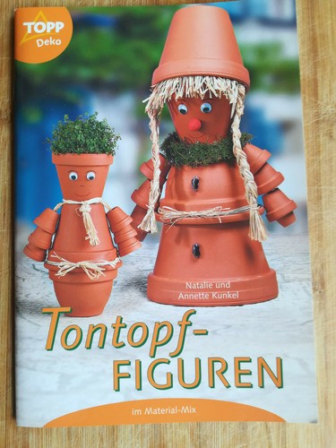 Bastelbuch topp deko - bastelbuch, deko-tontopf