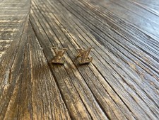 Louis Vuitton Strass Ohrringe Gold M00609