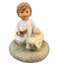Goebel Figur Berta Hummel BH 78 Little Blessing Mädchen Schaf Gebet Hummelfigur