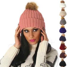 Damen Strickmütze Beanie