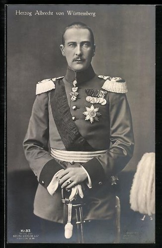 Herzog albrecht von - ak,