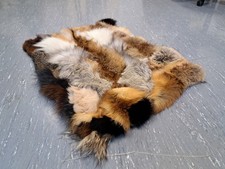 Schöne Kleine Pelzdecke Pelz Fell Fuchs Rotfuchs Fuchsfell Upcycling Decke