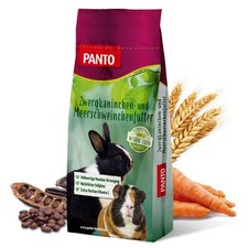 PANTO® Zwergkaninchenfutter · Wisan®-Lein für Vitalität · Alleinfutter · 25 Kg