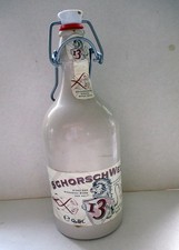 Bierflasche Brauerei Steingut Schorschbräu Oberasbach Gunzenhausen Weizen 0,5 l