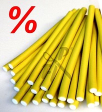 FP  Papilotten - RESTPOSTEN -  24 Stck. Flex-Wickler 10 mm Ø gelb- Lockenwickler