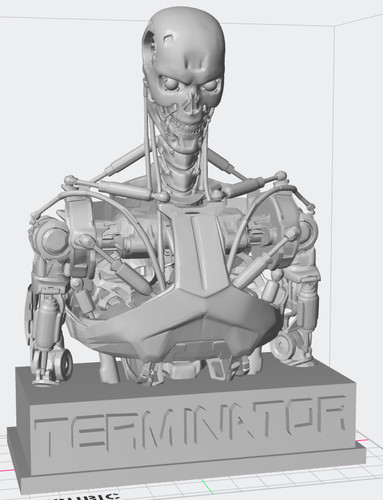Terminator t800 bust - terminator,
