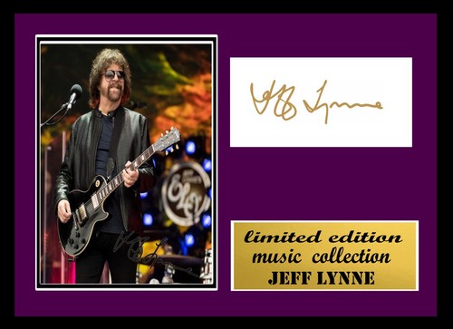 Jeff lynne signed framed - lynne,