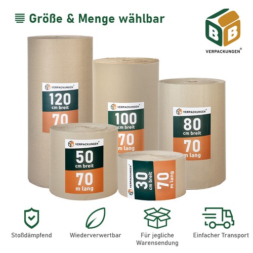 Rollenwellpappe lfm welle - rollenwellpappe, 70