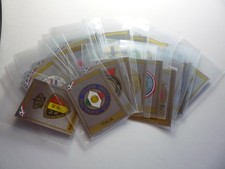 PANINI WM 1986 World Cup MEXICO 86 Sticker  22x  Wappen Badges Glitzer