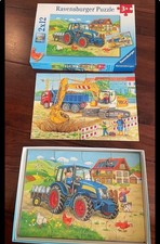 Ravensburger Kinderpuzzle 2 x