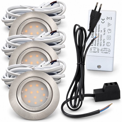 Led möbel einbauspot 12v - 12v, |