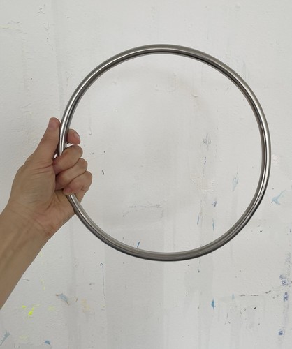 Edelstahl shibari ring - edelstahl,