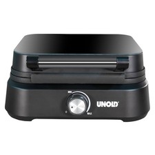 Unold 48275 Belgisches Waffeleisen Brüssel schwarz (2.Wahl)