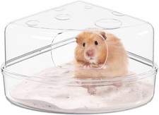 BUCATSTATE Hamster Sandbad, Hamster Sand Badezimmer Sandkasten Toilette Sand