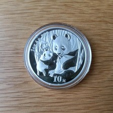 China Panda 1oz  Silber Unze