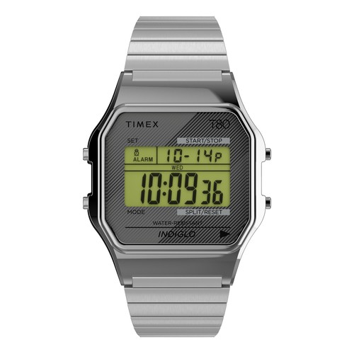 Timex tw2r79100 t80 - timex, edelstahl