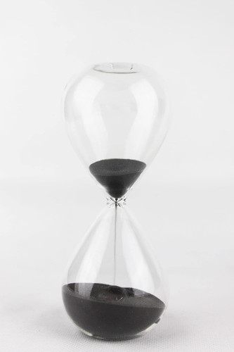 Sanduhr aus glas 10 - glas,
