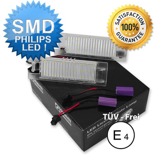 Led kennzeichenleuchte alfa - 2x,
