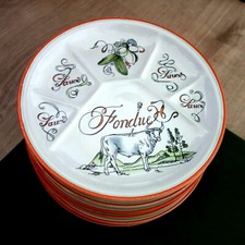 6 Fondueteller Käsefondue