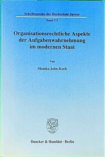 Organisationsrechtliche