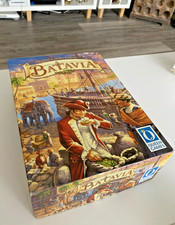 BATAVIA (Brettspiel, Familienspiel, 3-5 Sp., Queen Games) WIE NEU!