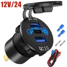 12V QC 3.0 PD USB Auto KFZ