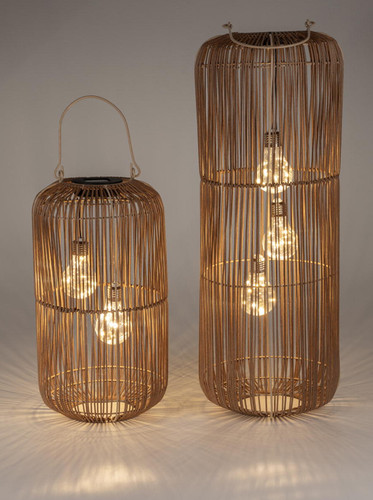 Laterne rattan optik - in, rattan-optik