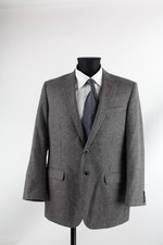 Trend Corneliani grau-braunes Sakko Gr.52/L Schurwolle Kaschmir Top Zustand