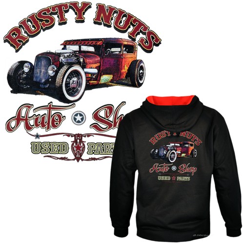 Hotrod jacke kontrast - jacke,