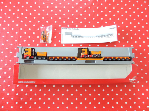 Herpa man tga - mercedes, actros