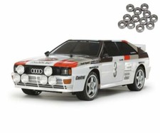 Tamiya Audi Quattro A2 1/10 Onroad 4WD TT-02 Bausatz mit Kugellager 300058667KU