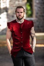 Gefütterter Samtwams Rot