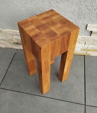 Massivholz Beistelltisch 30-50