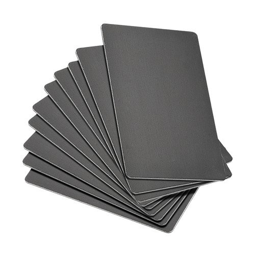 Metall visitenkarte 100x60x1mm - metall,