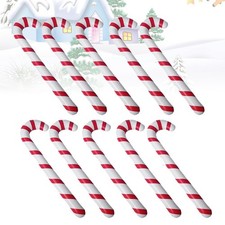  10 stücke in Einem Satz Weihnachten Inflation Krücken Kreative Streifenmuster