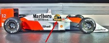 1/8 Helm Ayrton Senna 1988