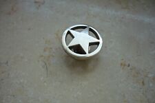 Indianer Schmuck---Ranger Star Concho---zum schrauben, neu. Durchmesser 2 cm