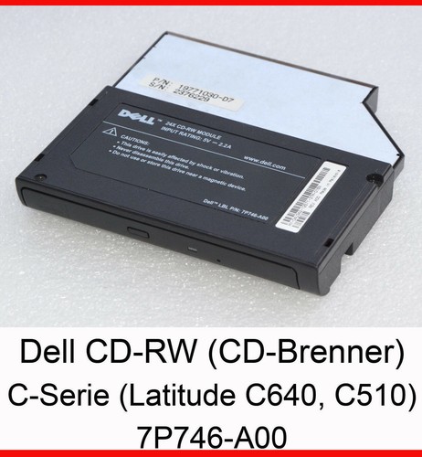 Dell latitude c500 - cd, cd-rw
