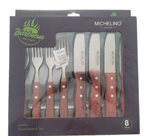 Michelino jumbo steakbesteck - michelino,