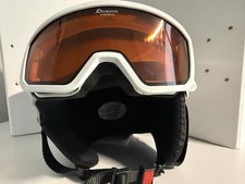 Skihelm UVEX mit Brille ALPINA