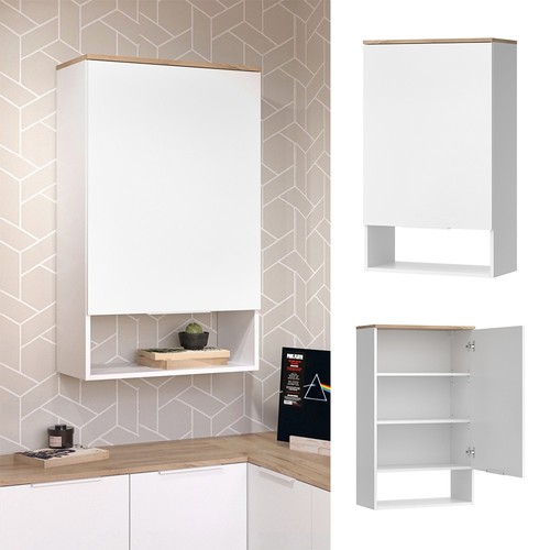 Hängeschrank wido weiß eiche - hängeschrank,
