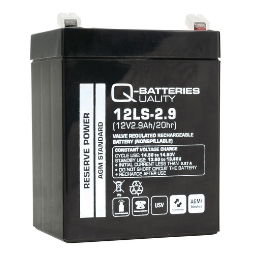 Batteries 12ls 12v 2 - 12ls-2.9, 2,9ah