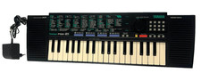 YAMAHA PortaSound PSS-21 Vintage Keyboard 37 Tasten Schwarz #