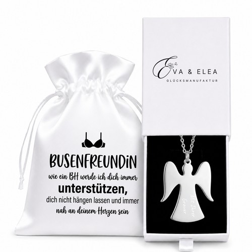 Kette mit gravur freundin - kette,