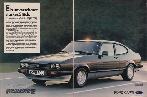 Ford capri iii injection - capri, 2.8