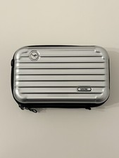 Rimowa Lufthansa First Class Travel Amenity Kit Case Kulturbeutel Silber Neu