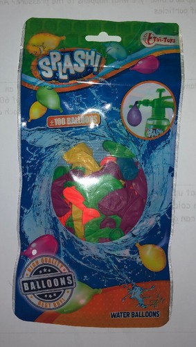 Luftballons spritzen