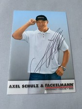 AXEL SCHULZ Boxen signed Autogrammkarte 10x15 