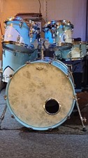 Gretsch Schlagzeug renown Motorcity 57 Blue Beige #drums